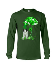 Load image into Gallery viewer, Landseer Newfie Patrick Balloons St. Patrick's Day Color Changing Mug Unisex Long Sleeve
