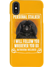 Load image into Gallery viewer, Black Pekingese Personal Stalker St. Patrick's Day Printed Mug Phone case
