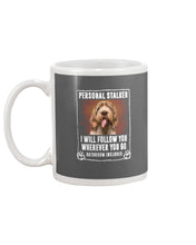 Load image into Gallery viewer, Spinone Italiano Personal Stalker St. Patrick's Day Printed Mug Mug
