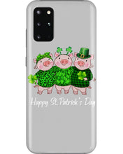 Load image into Gallery viewer, Pig Wear Plaid Shirt And Top Hat St Patrick's Day Gift Phone case
