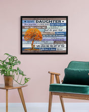 Load image into Gallery viewer, Autumn Tree The Gift Of You Mom Gift For Daughter Framed Matte Canvas
