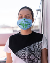 Load image into Gallery viewer, Irsih Drinking Team Green Shamrock St Patrick's Day Cloth Face Mask
