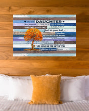 Load image into Gallery viewer, Autumn Tree The Gift Of You Mom Gift For Daughter Horizontal Poster
