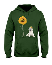 Load image into Gallery viewer, White Labrador Mimi Sunshine Dog Lovers St. Patrick's Day Printed Mug Hoodie
