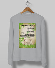 Load image into Gallery viewer, I'll Always Be By Your Side Labrador Clover St Patrick's Day Gift Sweatshirt
