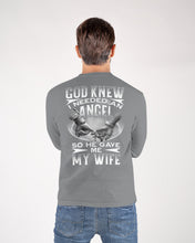 Load image into Gallery viewer, God Knew I Needed An Angel Gift For Husband Unisex Long Sleeve
