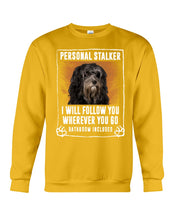 Load image into Gallery viewer, Lowchen Will Follow You St. Patrick's Day Printed Mug Sweatshirt
