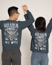 Load image into Gallery viewer, God Knew I Needed An Angel Gift For Husband Sweatshirt
