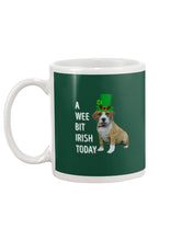Load image into Gallery viewer, Beabull Irish Today Green St. Patrick's Day Printed Mug Mug
