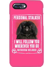 Load image into Gallery viewer, Black Pekingese Personal Stalker St. Patrick's Day Printed Mug Phone case
