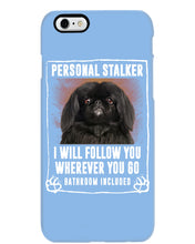 Load image into Gallery viewer, Black Pekingese Personal Stalker St. Patrick's Day Printed Mug Phone case
