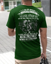 Load image into Gallery viewer, Amazing Gift For Husband She Love Me So Much Skull Guys Tee
