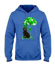 Load image into Gallery viewer, Standard Poodle Patrick Balloons St. Patrick's Day Color Changing Mug Hoodie
