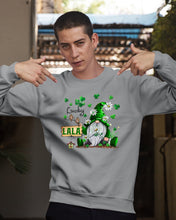Load image into Gallery viewer, Leprechaun Gnome One Lucky Lala Clover St Patrick's Day Gift Sweatshirt
