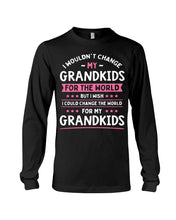 Load image into Gallery viewer, I Could Change The World For My Grandkids Unisex Long Sleeve
