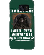 Load image into Gallery viewer, Black Pekingese Personal Stalker St. Patrick's Day Printed Mug Phone case

