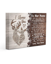 Load image into Gallery viewer, How Special You Are To Me Elk Custom Name Gift For Girlfriend Matte Canvas

