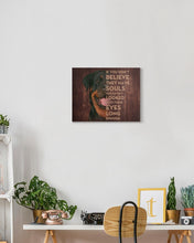 Load image into Gallery viewer, Rottweiler Looked Into Their Eyes Gift For Dog Lovers Matte Canvas

