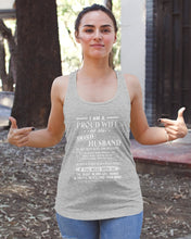 Load image into Gallery viewer, I Am A Proud Wife Of An Irish Husband Gift For Family Ladies Flowy Tank
