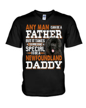 Load image into Gallery viewer, Someone Special To Be A Newfoundland Daddy Gift For Dog Lovers Guys V-Neck
