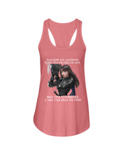 Load image into Gallery viewer, Nacido En Agosto Tome Una Pruera De Ad Birthday Gift Ladies Flowy Tank
