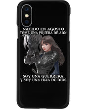 Load image into Gallery viewer, Nacido En Agosto Tome Una Pruera De Ad Birthday Gift Phone case
