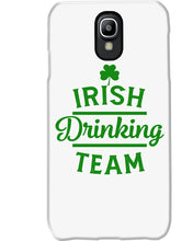 Load image into Gallery viewer, Irsih Drinking Team Green Shamrock St Patrick's Day Phone case
