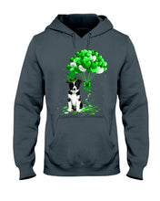 Load image into Gallery viewer, Border Collie Patrick Balloons St. Patrick's Day Color Changing Mug Hoodie
