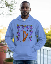 Load image into Gallery viewer, Grape Harp Music For Mom Printed Mug Hoodie
