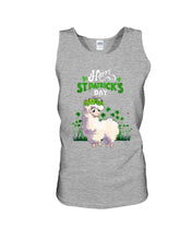 Load image into Gallery viewer, Lovely Llama Clover Garden Happy St Patrick's Day Gift For Llama Lovers Unisex Tank Top

