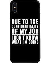 Load image into Gallery viewer, I Don't Know What I'm Doing Black And White Printed Mug Phone case
