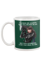 Load image into Gallery viewer, Nacido En Agosto Tome Una Pruera De Ad Birthday Gift Mug
