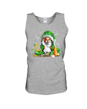 Load image into Gallery viewer, Gnome Pot Of Gold Shamrock St. Patrick's Day Printed Mug Unisex Tank Top
