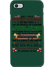 Load image into Gallery viewer, Perfect Gift For Husband Christmas Punch You In The Threat Phone case
