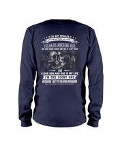 Load image into Gallery viewer, Amazing Gift For Husband She Love Me So Much Skull Unisex Long Sleeve
