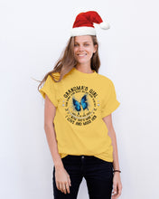 Load image into Gallery viewer, Blue Butterfly Gift For Angel Grandma Your Wings Were Ready Guys Tee
