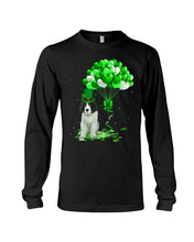 Load image into Gallery viewer, Landseer Newfie Patrick Balloons St. Patrick's Day Color Changing Mug Unisex Long Sleeve
