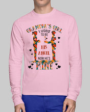 Load image into Gallery viewer, Gift For Autism Angel Grandma I Used To Be His Angel Now He's Mine Unisex Long Sleeve
