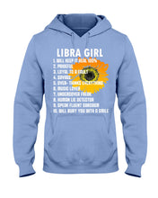 Load image into Gallery viewer, Birthday Gift For Libra Girl Will Bury You With A Smile Hoodie
