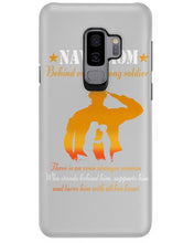 Load image into Gallery viewer, Son Gift For Navy Mom Behind Every Strong Soldier Phone case

