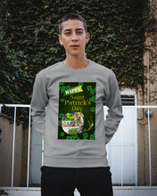 Load image into Gallery viewer, Weimaraner And Baby Yoda Shamrock St. Patrick's Day Color Changing Mug Sweatshirt
