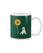 Load image into Gallery viewer, White Labrador Mimi Sunshine Dog Lovers St. Patrick's Day Printed Mug Mug
