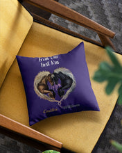 Load image into Gallery viewer, Horses From Our First Kiss Custom Name Gift For Girlfriend Pillow Cover

