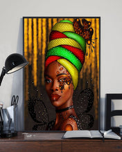 Load image into Gallery viewer, Black Queen Butterfly Love Nature Gift For  Women Vertical Poster
