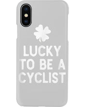 Load image into Gallery viewer, Lucky To Be A Biker Pilot Clover St Patrick's Day Gift Phone case
