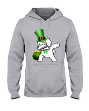Load image into Gallery viewer, Bichon Dabbing With Pot Of Gold St Patrick's Day Gift For Dog Lovers Hoodie
