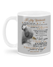 Load image into Gallery viewer, Wedding Rings The Day I Met You Gift For Husband Mug
