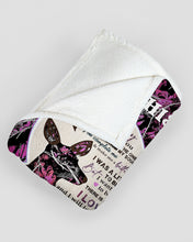 Load image into Gallery viewer, Deer A Little Late To Be Your First Custom Name Gift For Husband Fleece Blanket
