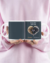 Load image into Gallery viewer, Horses From Our First Kiss Custom Name Gift For Girlfriend Mug
