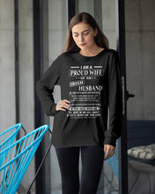 Load image into Gallery viewer, I Am A Proud Wife Of An Irish Husband Gift For Family Unisex Long Sleeve
